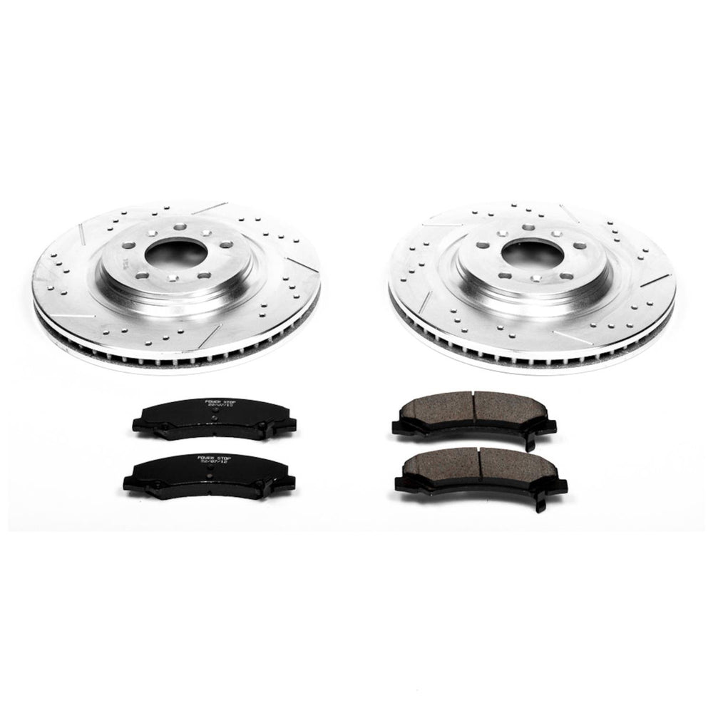 Power Stop 06-11 Buick Lucerne Front & Rear Z23 Evolution Sport Brake Kit