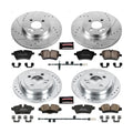 Power Stop 11-16 Mini Cooper Front & Rear Z23 Evolution Sport Brake Kit