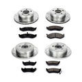 Power Stop 03-06 Jeep Wrangler Front & Rear Z23 Evolution Sport Brake Kit
