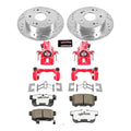 Power Stop 02-06 Acura RSX Rear Z26 Street Warrior Brake Kit w/Calipers