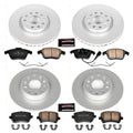 Power Stop 09-10 Volkswagen Tiguan Front & Rear Z23 Evolution Sport Coated Brake Kit