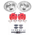 Power Stop 09-10 Pontiac Vibe Rear Z23 Evolution Sport Brake Kit w/Calipers