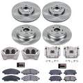 Power Stop 09-11 Honda Pilot Autospecialty Kit w/ Calipers - Front and Rear