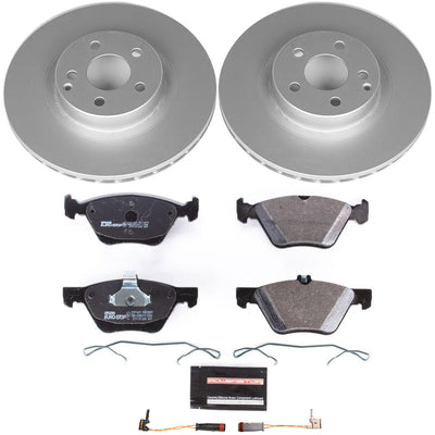 Power Stop 06-09 Mercedes-Benz E350 Front & Rear Euro-Stop Brake Kit