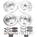 Power Stop 10-15 Chevrolet Camaro Front & Rear Z26 Street Warrior Brake Kit