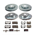 Power Stop 2020 Toyota 86 Front & Rear Z26 Street Warrior Brake Kit w/Calipers
