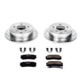 Power Stop 06-12 Mitsubishi Eclipse Rear Z23 Evolution Sport Brake Kit w/Calipers