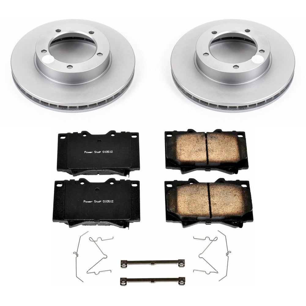 Power Stop 98-07 Lexus LX470 Front & Rear Z17 Evolution Geomet Coated Brake Kit