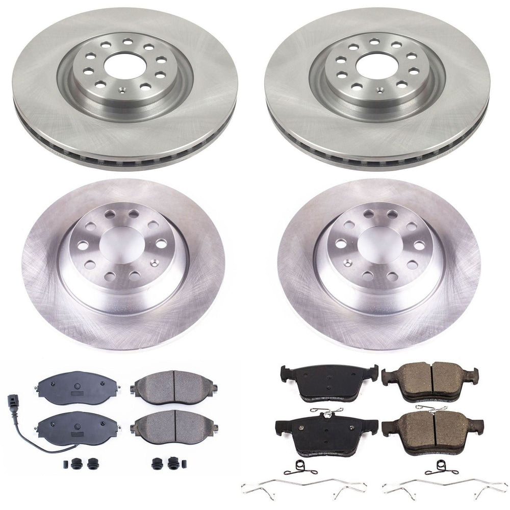 Power Stop 18-19 Volkswagen Tiguan Front & Rear Autospecialty Brake Kit