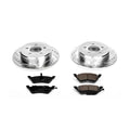 Power Stop 01-07 Chrysler Town & Country Rear Z23 Evolution Sport Brake Kit w/Calipers
