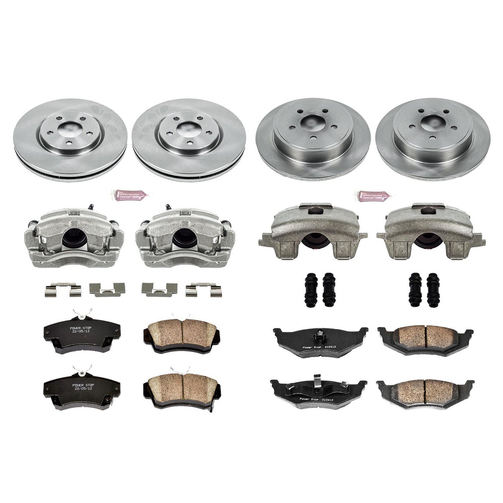 Power Stop 03-09 Chrysler PT Cruiser Front & Rear Autospecialty Brake Kit w/Calipers