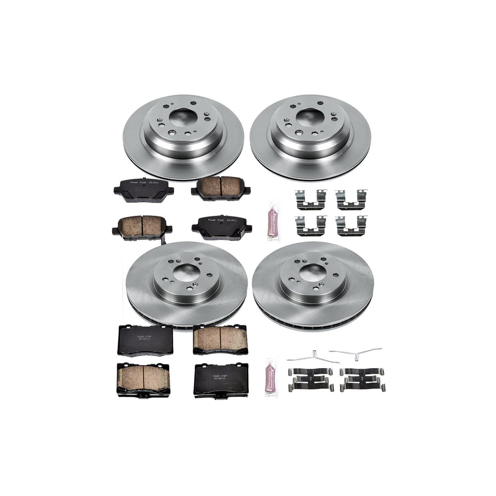 Power Stop 05-12 Acura RL Front & Rear Autospecialty Brake Kit