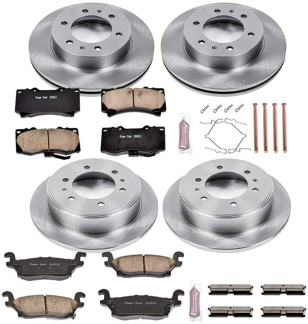 Power Stop 06-10 Hummer H3 Front & Rear Autospecialty Brake Kit