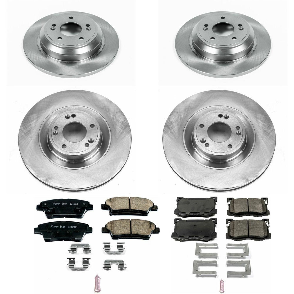 Power Stop 15-16 Hyundai Genesis Front & Rear Autospecialty Brake Kit