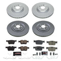 Power Stop 18-21 Volvo V90 Front and Rear Z23 Coated Brake Kit