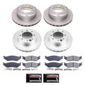 Power Stop 02-04 Ford F-450 Super Duty Front & Rear Z17 Coated Brake Kit