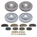 Power Stop 20-23 Ford Explorer Front and Rear Z17 Coated Brake Kit
