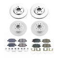 Power Stop 20-22 Kia Telluride Front and Rear Z17 Coated Brake Kit