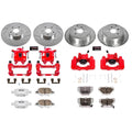 Power Stop 03-05 Toyota Celica Front & Rear Z26 Street Warrior Brake Kit w/Calipers