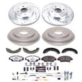 Power Stop 15-20 Honda Fit Front and Rear Z26 Street Brake Kit