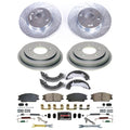 Power Stop 20-22 Hyundai Venue Front and Rear Z23 Evolution Brake Kit