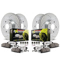 Power Stop 2000 Honda Civic Front and Rear Z26 Street Brake Kit
