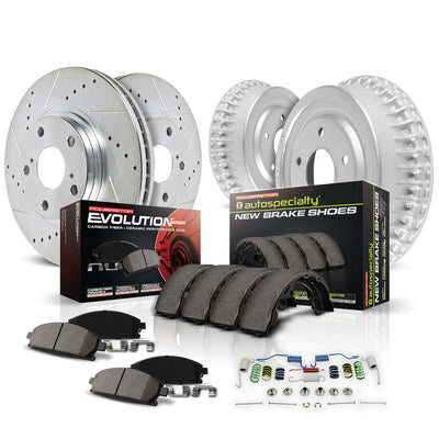 Power Stop 03-05 Hyundai Elantra Front and Rear Z23 Evolution Brake Kit