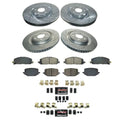 Power Stop 20-22 Lincoln Aviator Front and Rear Z36 Truck & Tow Brake Kit