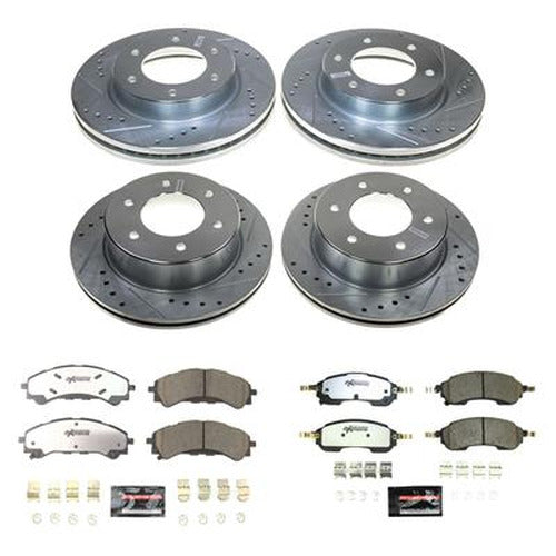 Power Stop 21-23 Ford Bronco Front and Rear Z36 Truck & Tow Brake Kit