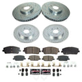 Power Stop 20-22 Kia Telluride Front and Rear Z23 Evolution Brake Kit