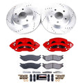 Power Stop 04-06 Dodge Durango Front Z23 Evolution Kit w/Cals