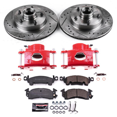 Power Stop 1977 Buick Century Z23 Evolution Kit w/ Calipers - Front