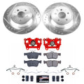 Power Stop 17-20 Lincoln MKZ Rear Z23 Evolution Kit w/Calipers
