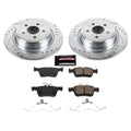 Power Stop 19-22 Lincoln Nautilus Rear Z23 Evolution Kit w/Calipers