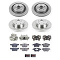 Power Stop 13-14 Lincoln MKZ Front and Rear Autospecialty Kit w/Cals
