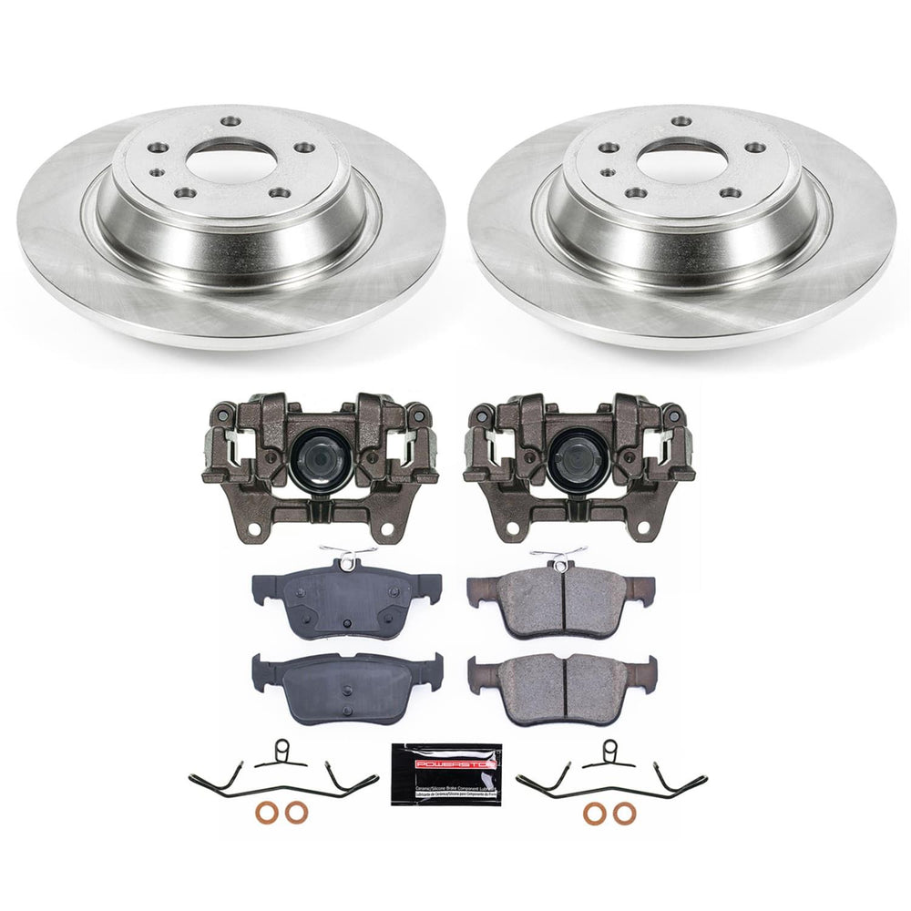 Power Stop 13-14 Lincoln MKZ Rear Autospecialty Kit w/Calipers