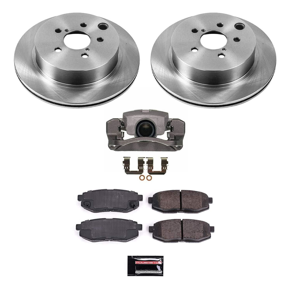 Power Stop 13-22 Ford F-350 Super Duty Front and Rear Autospecialty Kit w/Calipers