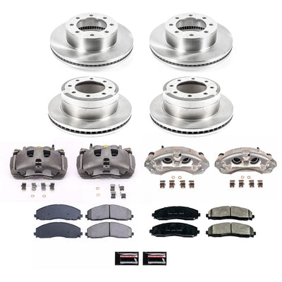 Power Stop 16-18 Hyundai Sonata Front and Rear Autospecialty Kit w/Cals