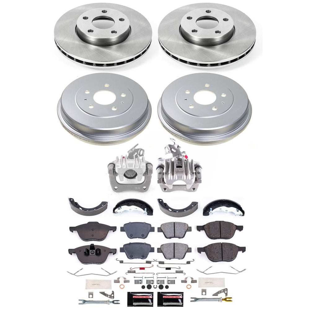 Power Stop 12-18 Ford Focus Front and Rear Autospecialty Brake Kit