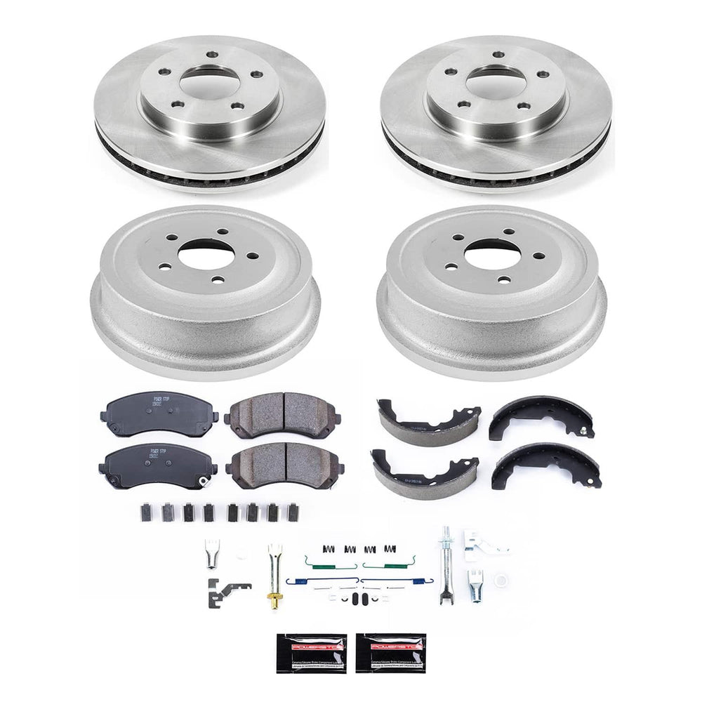 Power Stop 01-05 Pontiac Aztek Front and Rear Autospecialty Brake Kit