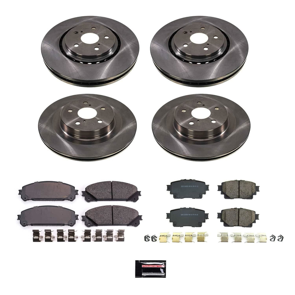Power Stop 21-22 Toyota Sienna Front and Rear Autospecialty Brake Kit