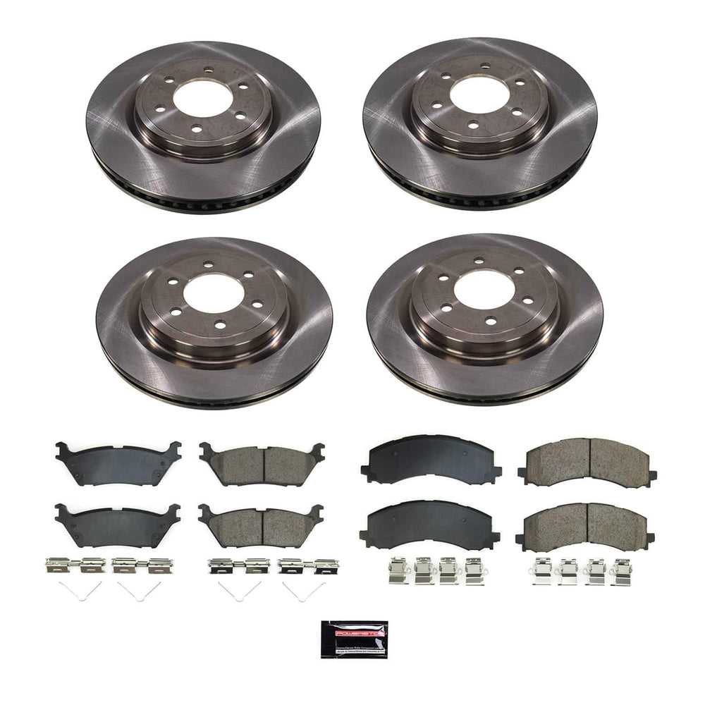 Power Stop 21-22 Ford F-150 Front and Rear Autospecialty Brake Kit