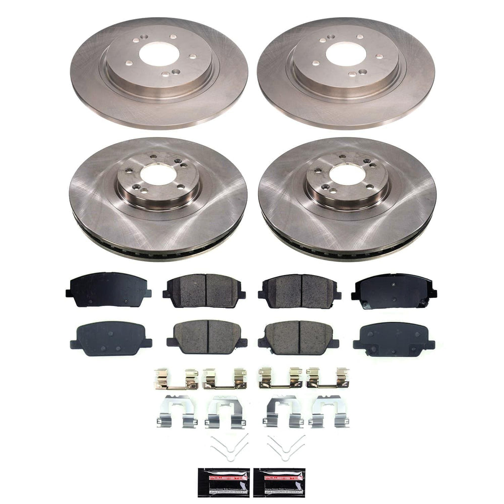 Power Stop 20-22 Kia Telluride Front and Rear Autospecialty Brake Kit
