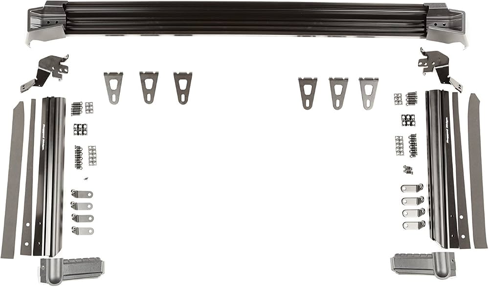~(20.2 lbs. 49X10X4)~ Elite Fast Track Light Bar Windshield Mounted 07-18 Jeep Wrangler JK