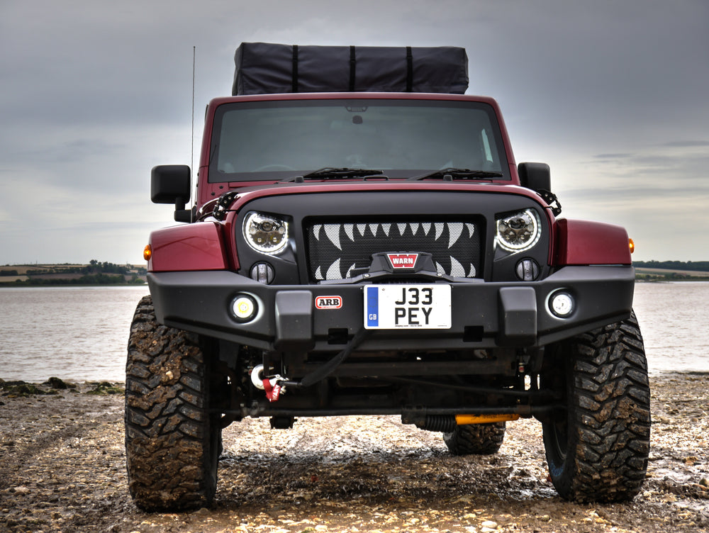 0718 WRANGLER SPARTAN GRILLE INSERT TEETH