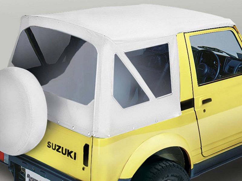 8695 SUZUKI SAMURAI SOFT TOP ALL WHTDNM