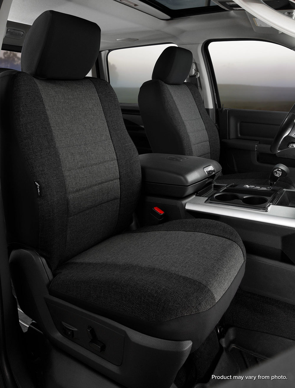 22C MAVERICK OE FRONT BUCKET SEAT COVER CHARCOAL