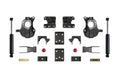 1618 SILV/SIERRA 1500(2019 LD/LTD)2/4WD 2/4IN LOWERING KIT(STAMPED STEEL/ALUM SUSP)(NON MAGNERIDE)