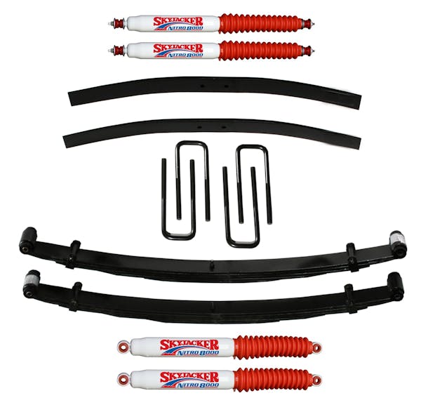 Skyjacker 67-77 Ford F-250 2in Suspension Lift Kit w/ Black MAX Shocks