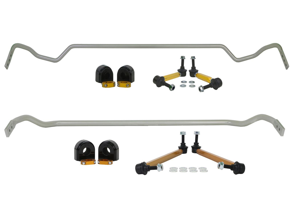 Whiteline BTK009 Front (24mm) & Rear (18mm) Swaybar Kit; fits Toyota Supra 20+